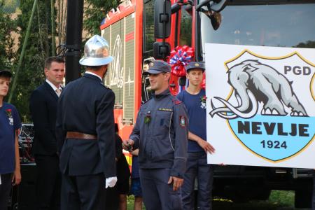 Prevzem novega gasilskega vozila PGD Nevlje (46)